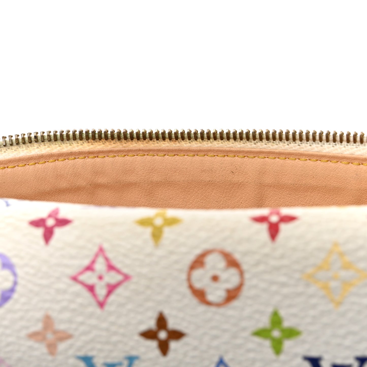 Monogram Multicolor Eugenie Wallet White Litchi