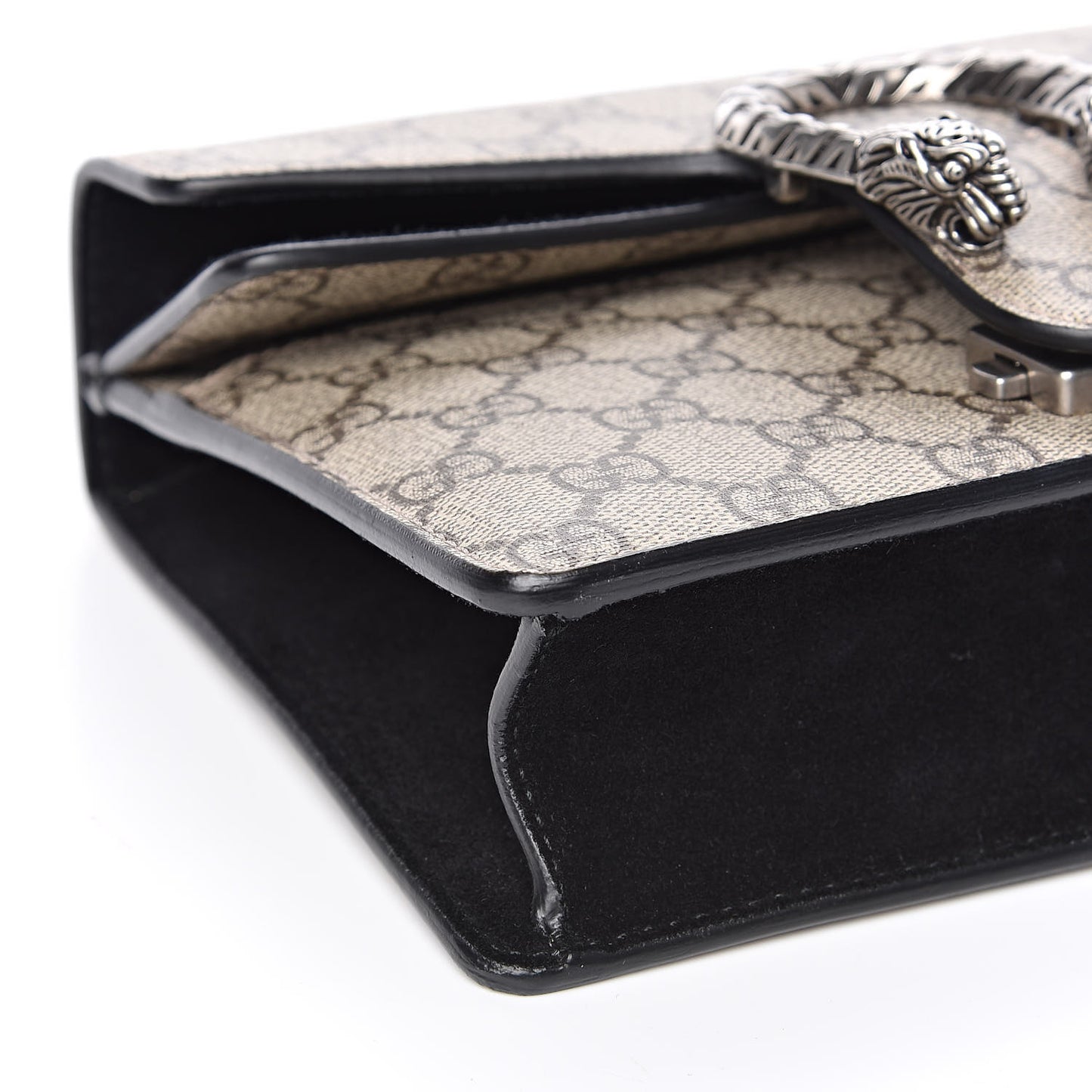 GG Supreme Monogram Mini Dionysus Shoulder Bag Black