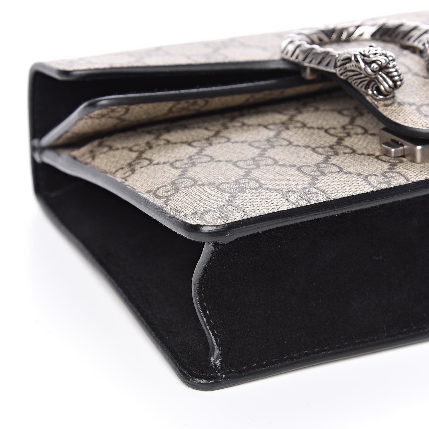 Gucci GG Supreme Monogram Mini Dionysus Shoulder Bag Black 8 of 12