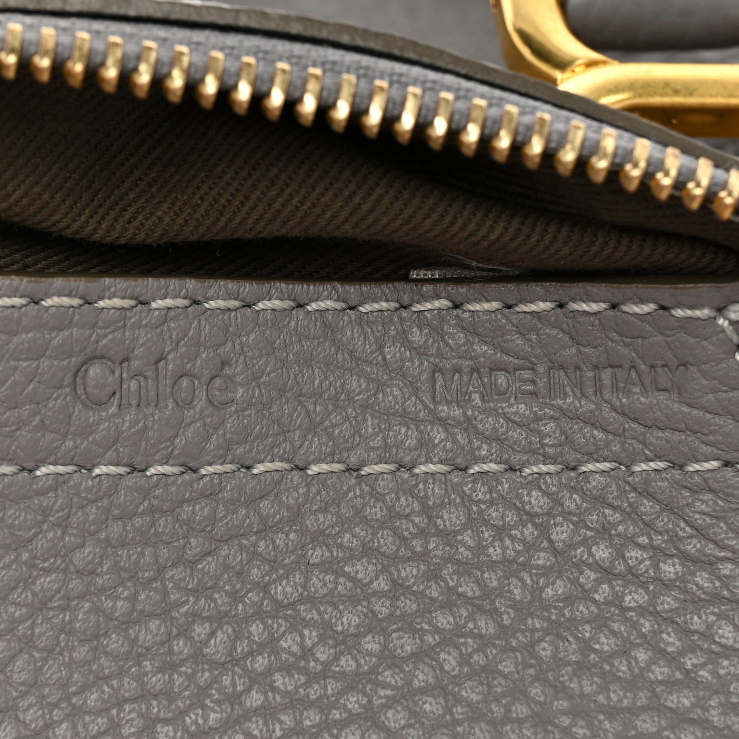 Calfskin Mini Marcie Satchel Cashmere Grey