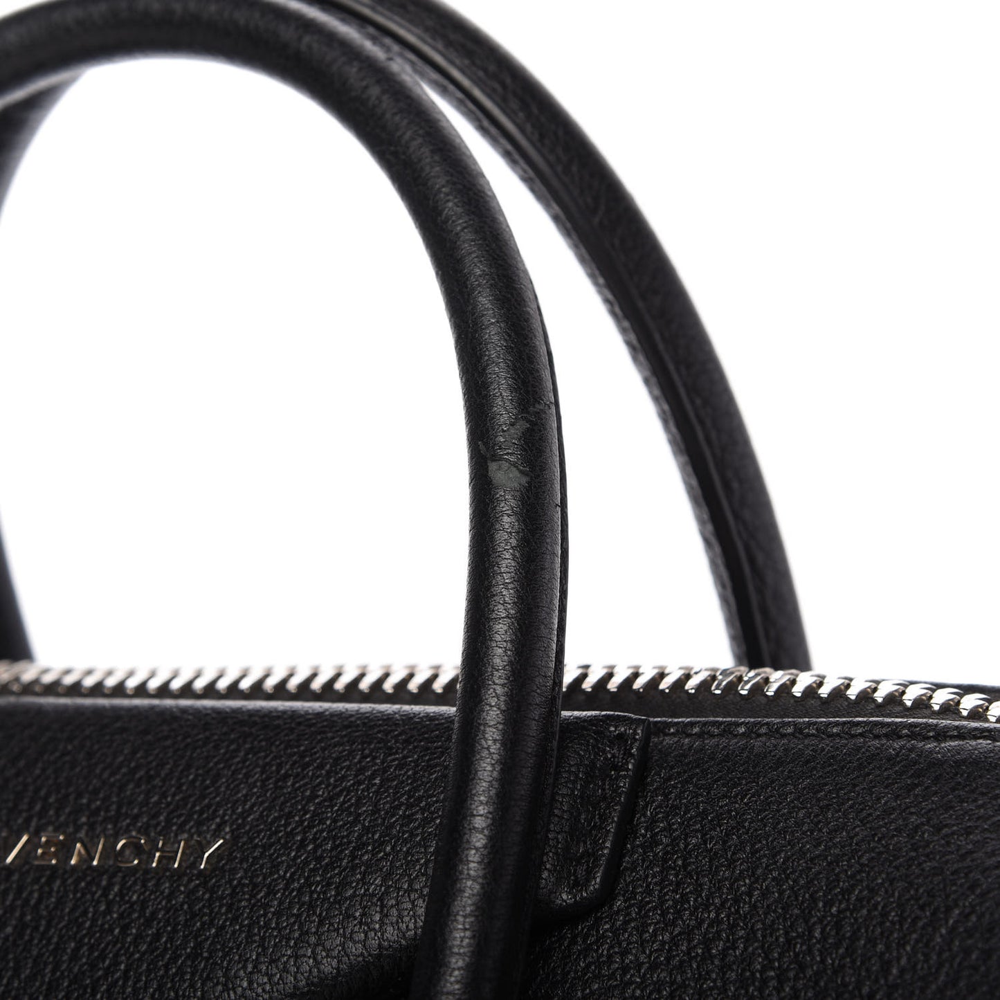 Sugar Goatskin Medium Antigona Black