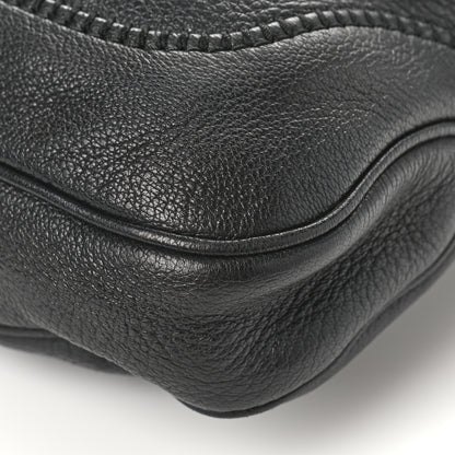 Gucci Pebbled Calfskin Medium New Jackie Shoulder Bag Black 9 of 9