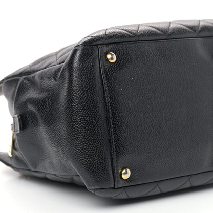Chanel Caviar Quilted Petit Timeless Tote PTT Black 10 of 11