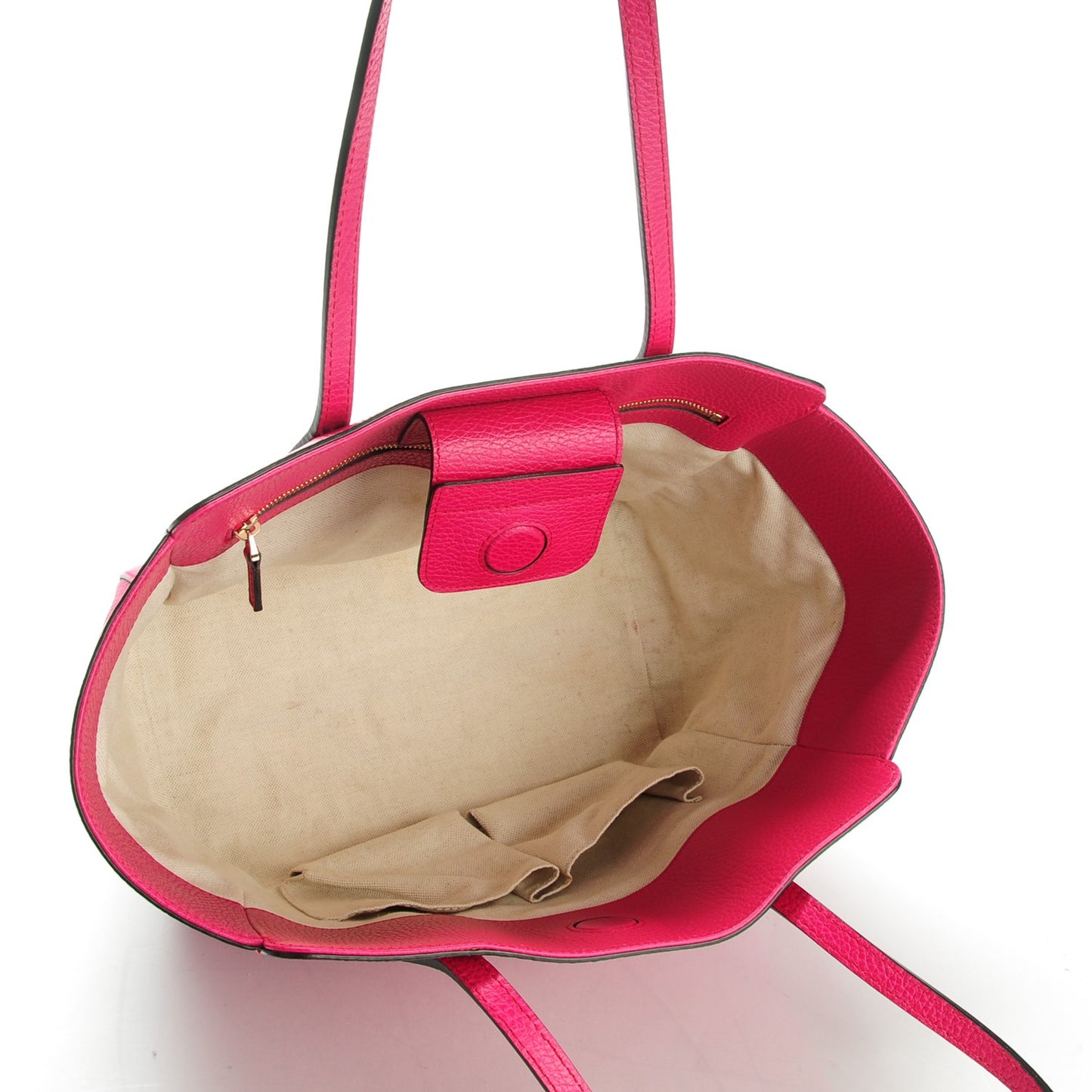 Dollar Calfskin Small Swing Tote Blossom