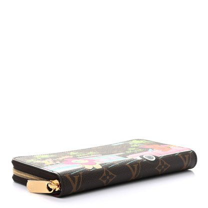 Louis Vuitton Monogram 2021 Christmas Animation Hollywood Zippy Wallet 4 of 6