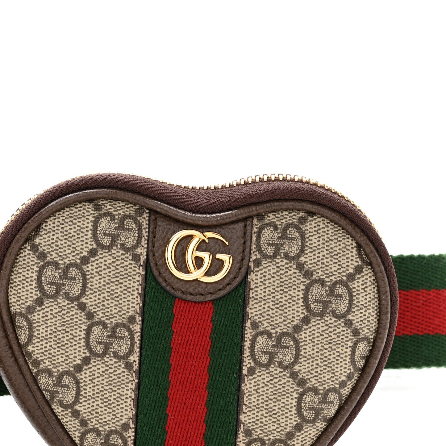 GG Supreme Monogram Web Ophidia Utility Belt Bag 85 34 Beige Ebony New Acero