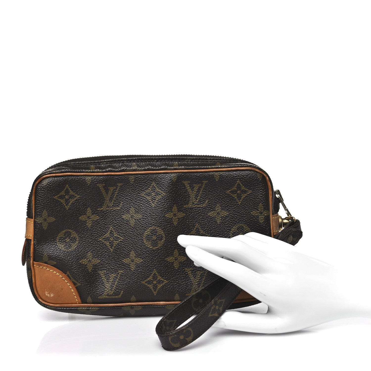 Louis Vuitton Monogram Pochette Marly Dragonne 22 2 of 7