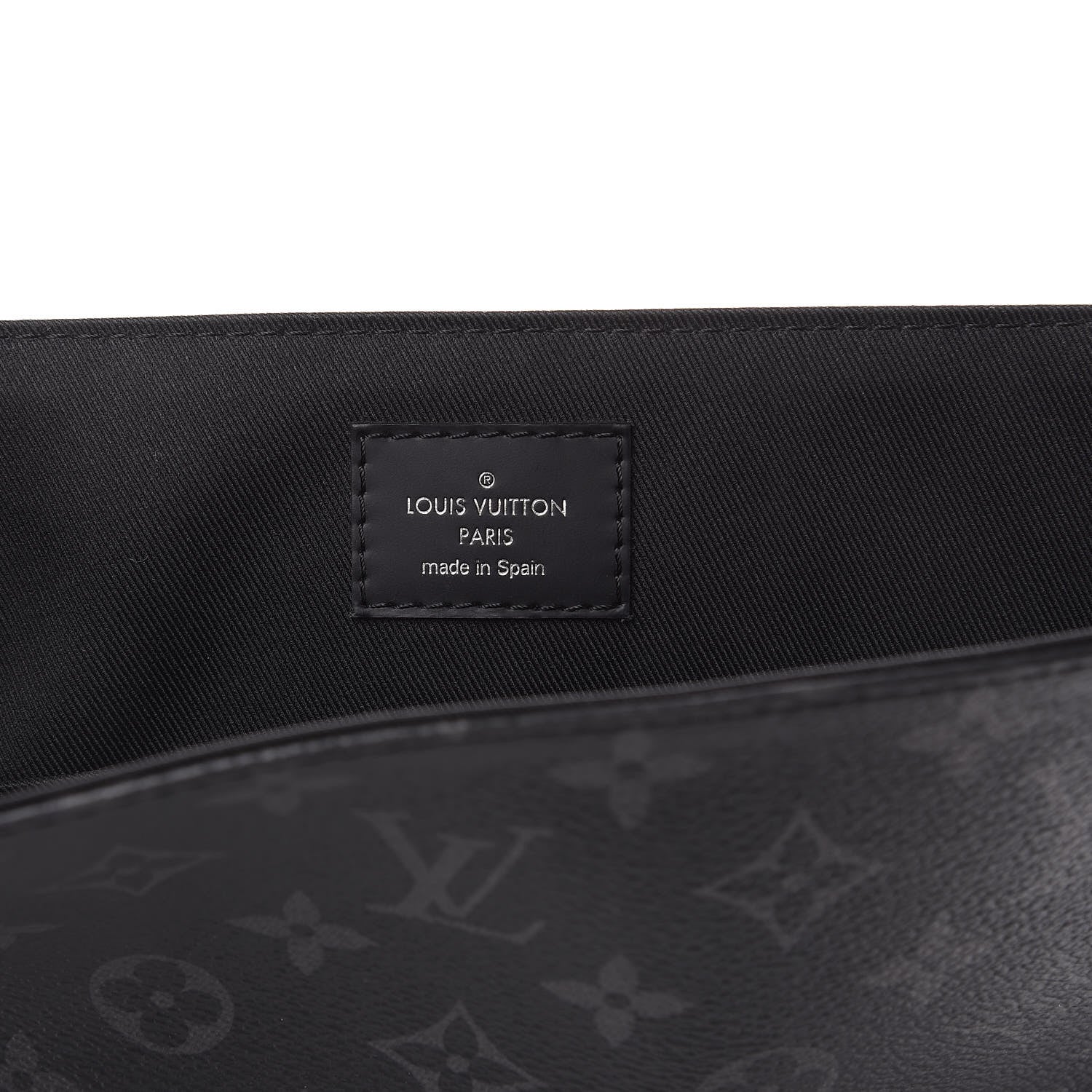 Louis Vuitton Monogram Eclipse Explorer PM Black 6 of 11