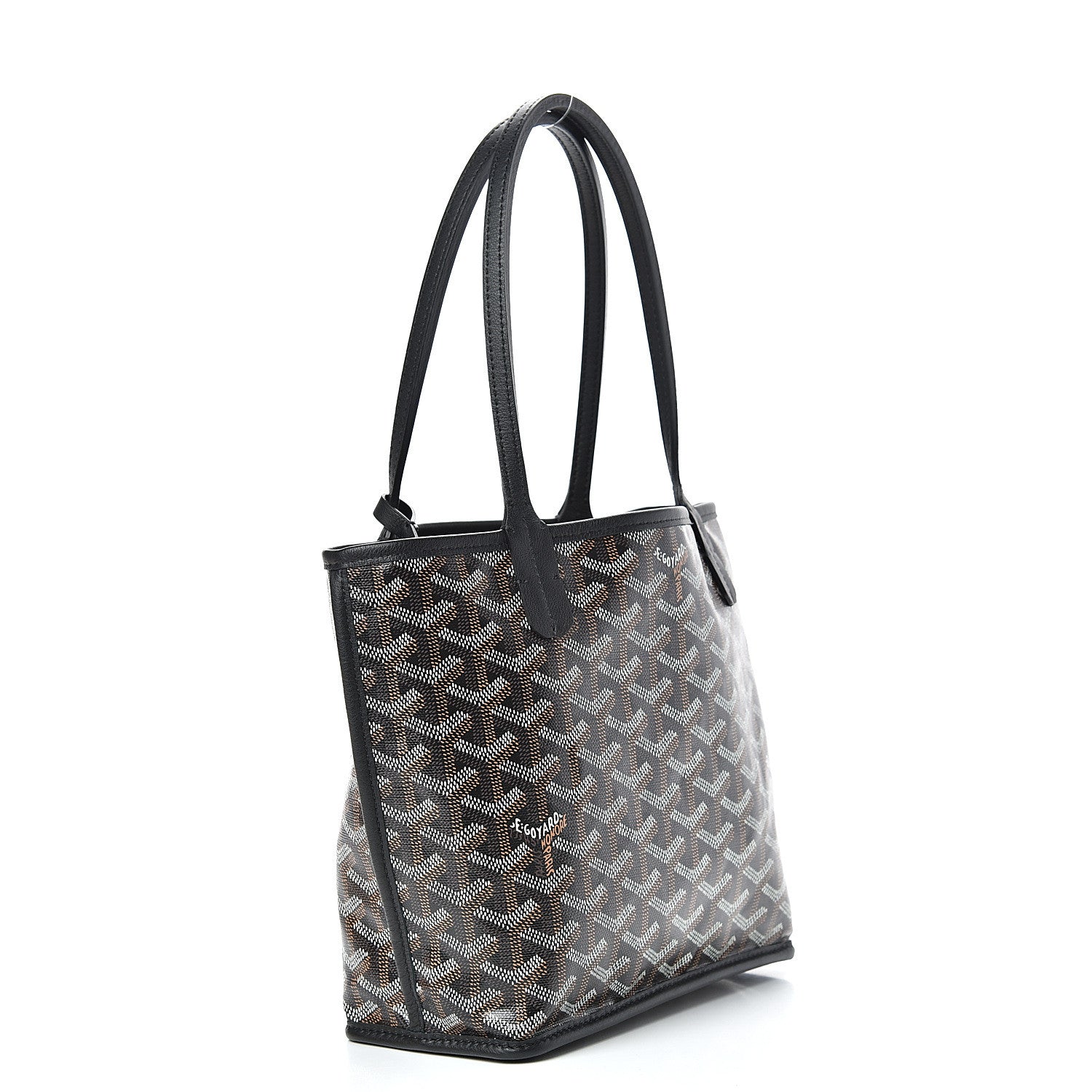 Goyard Goyardine Reversible Mini Anjou Black 4 of 16
