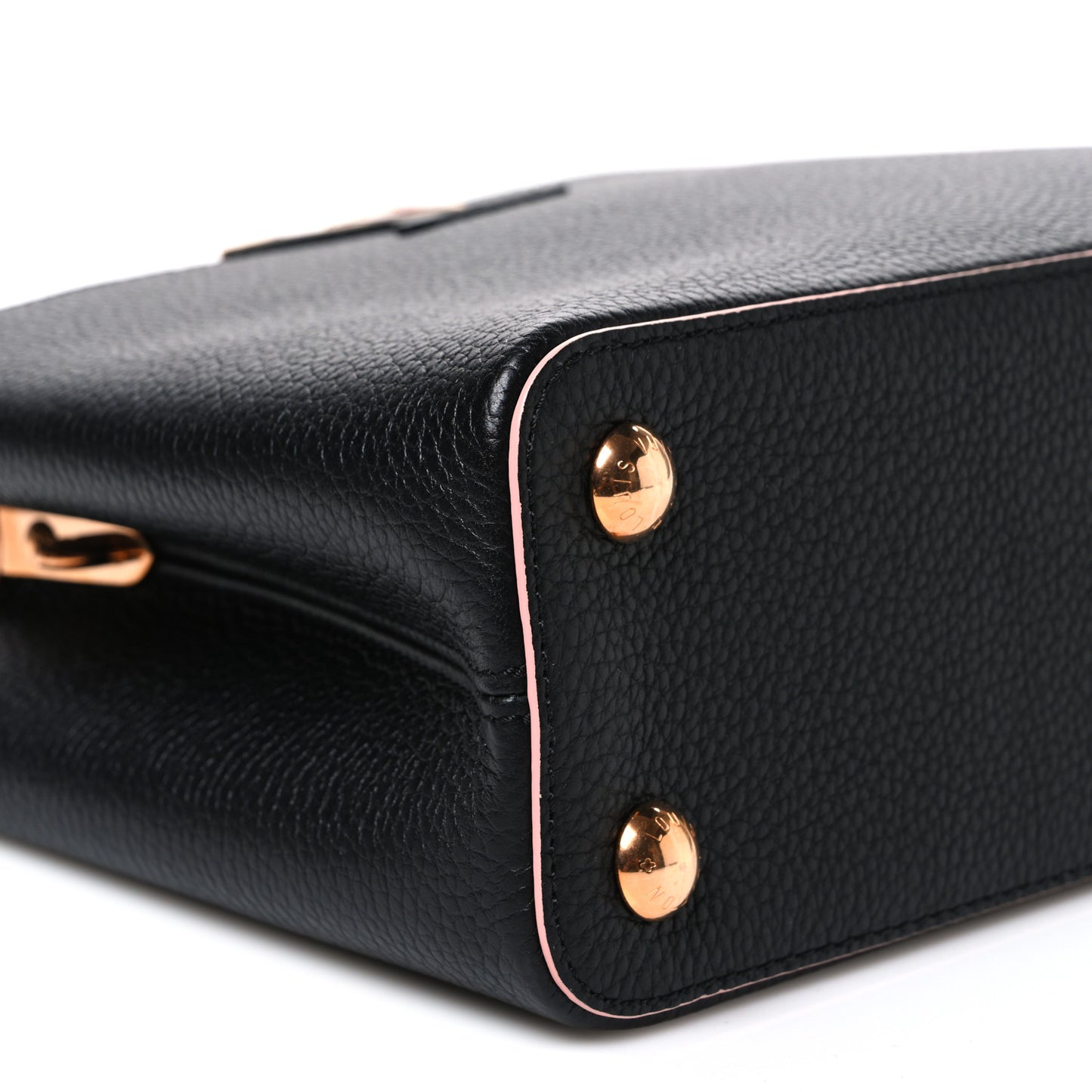 Taurillon Capucines BB Black Pink