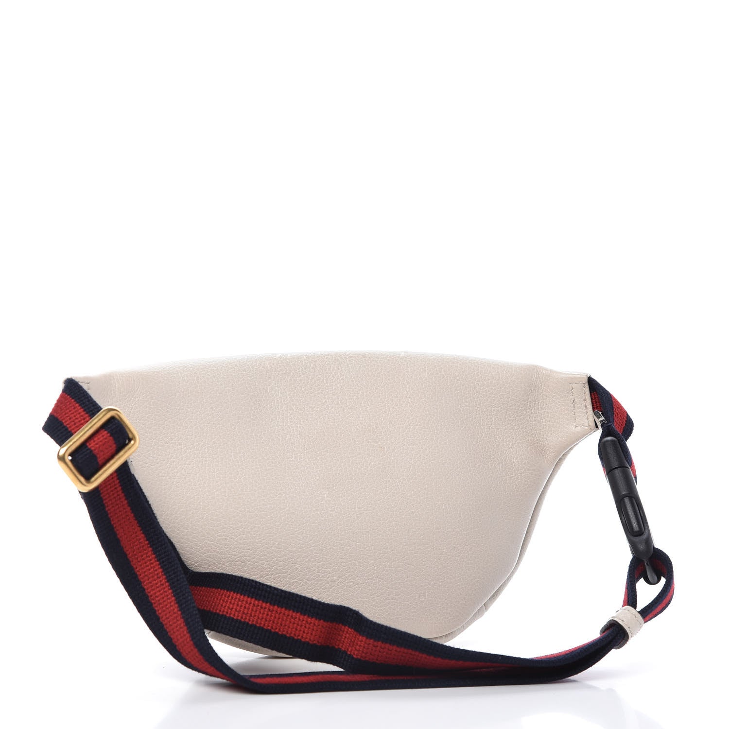 Gucci Grained Calfskin Small Logo Belt Bag White 3 of 10