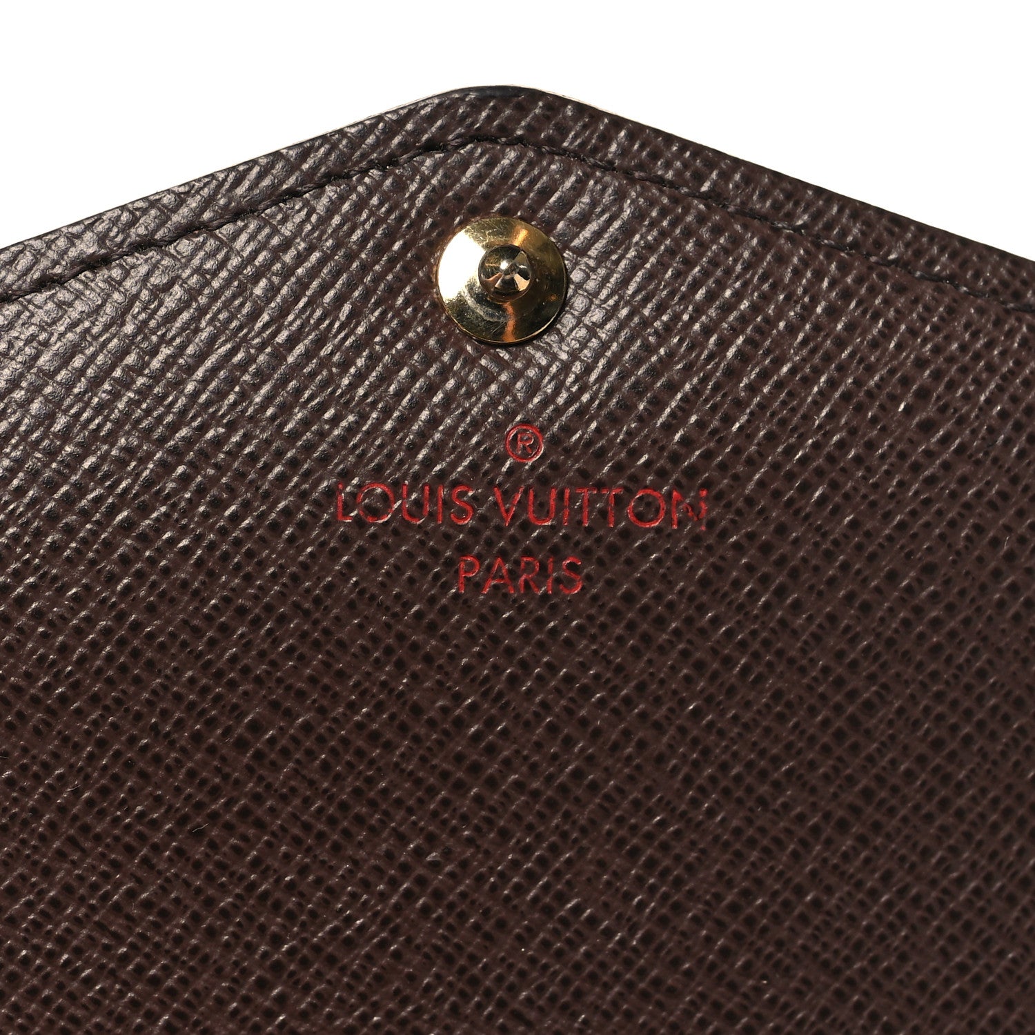 Louis Vuitton Damier Ebene Sarah Wallet NM 6 of 7