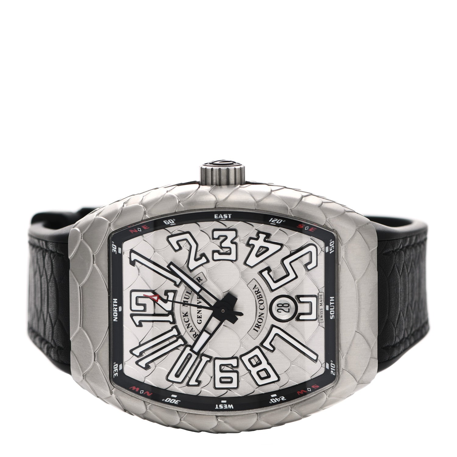 Franck Muller Stainless Steel Rubber 45mm Vanguard Limited Edition Iron Cobra Automatic Watch V45SCDTACNRIRON 2 of 5