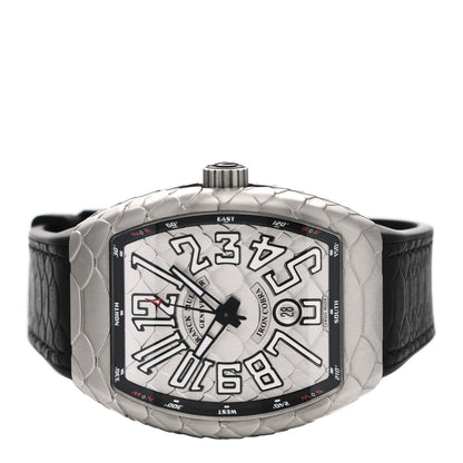 Franck Muller Stainless Steel Rubber 45mm Vanguard Limited Edition Iron Cobra Automatic Watch V45SCDTACNRIRON 2 of 5