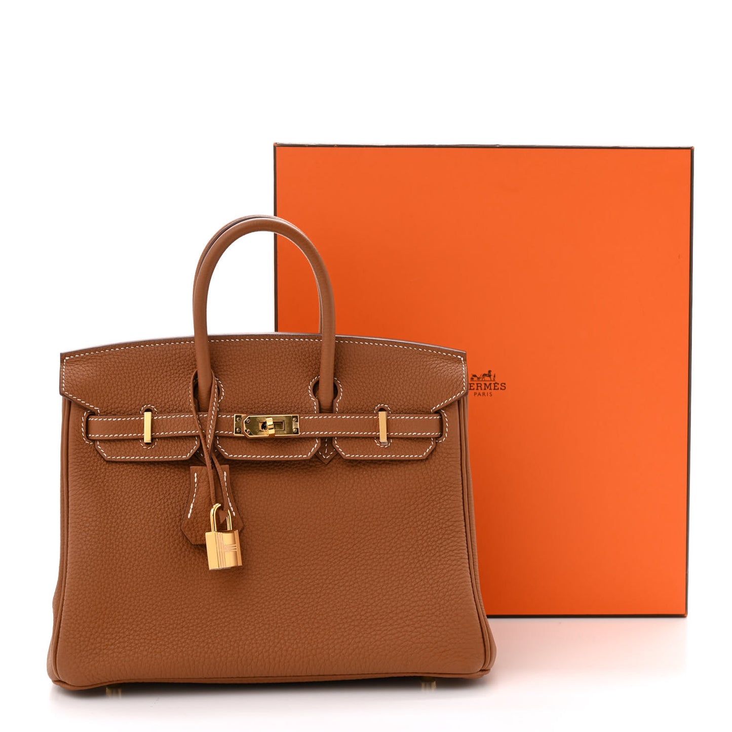 Togo Birkin 25 Gold