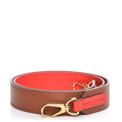 Louis Vuitton Calfskin Tuileries Shoulder Strap Caramel Rouge 1 of 4