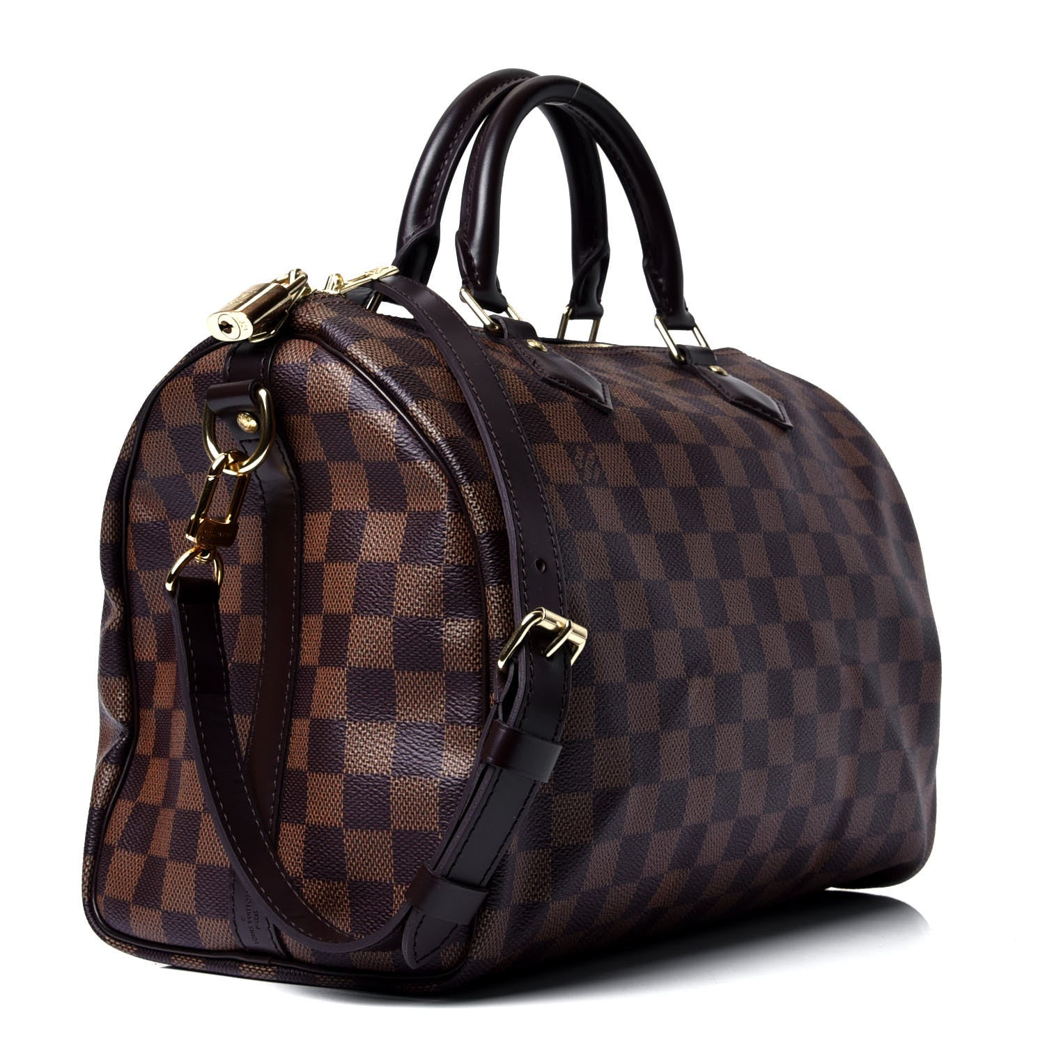 Louis Vuitton Damier Ebene Speedy Bandouliere 30 2 of 4