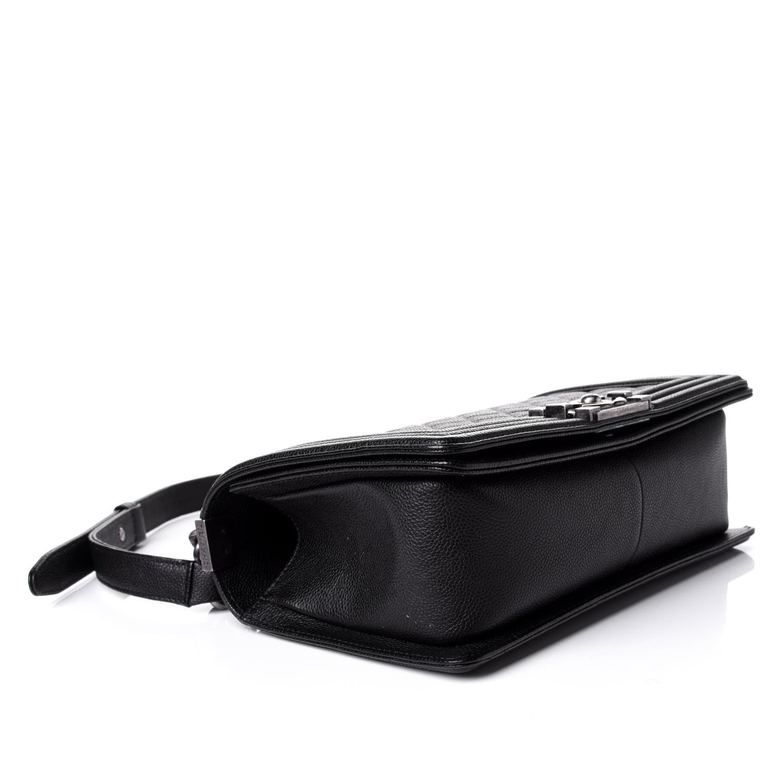 Chanel Caviar Quilted Medium Boy Flap Black 4 of 10