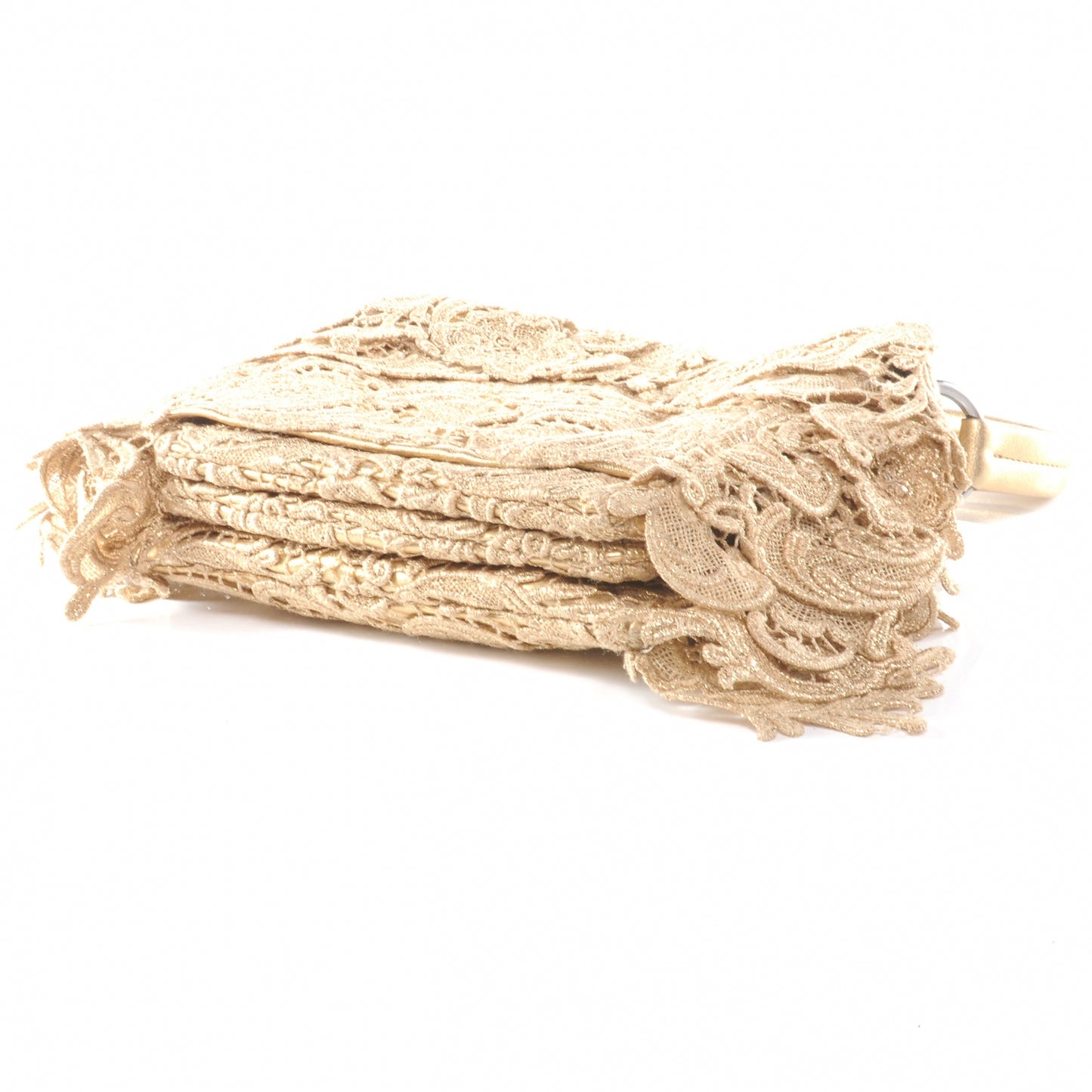 Lace Pizzo S Shoulder Bag Gold