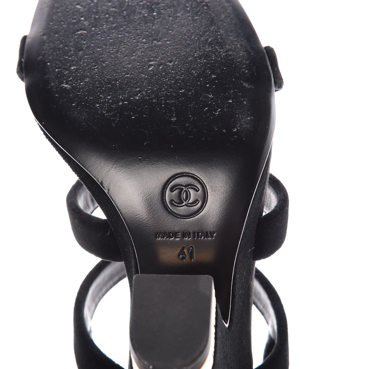 Velvet CC Sandals 41 Black