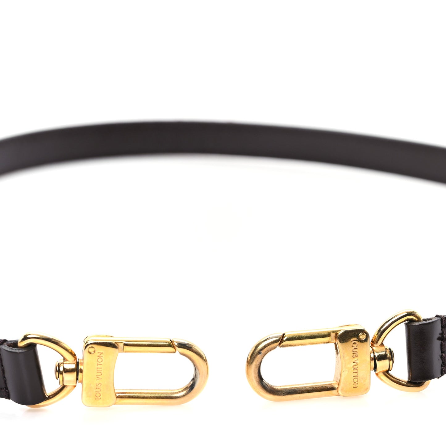 Calfskin Shoulder Strap Brown