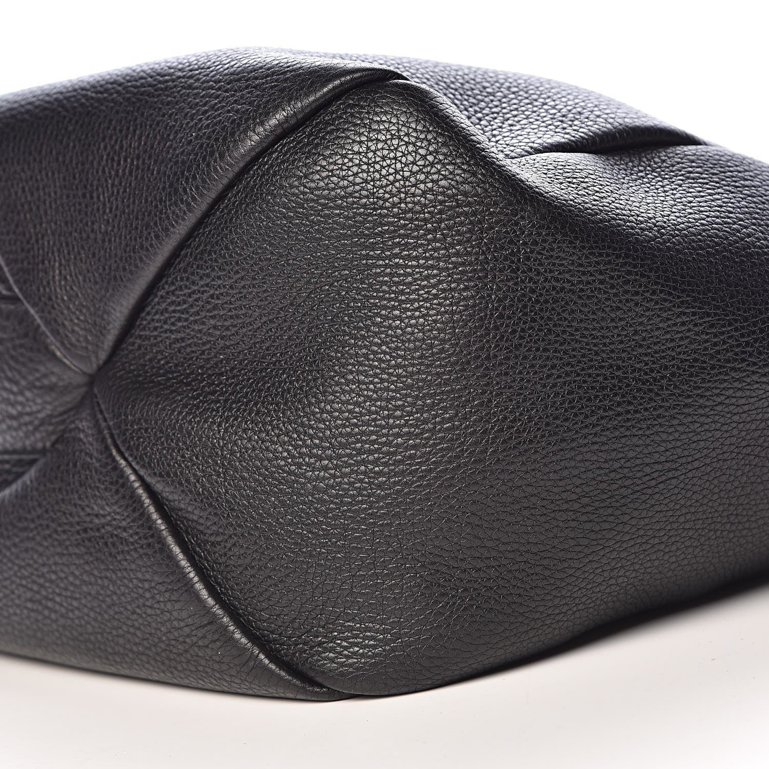 Gucci Pebbled Calfskin Shoulder Bag Black 11 of 12