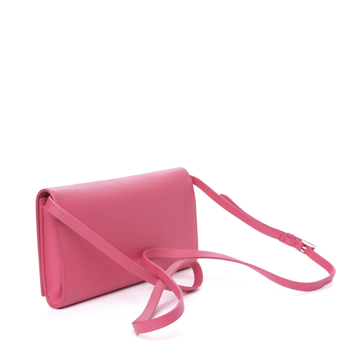 Calfskin Insignia Pouch Pink