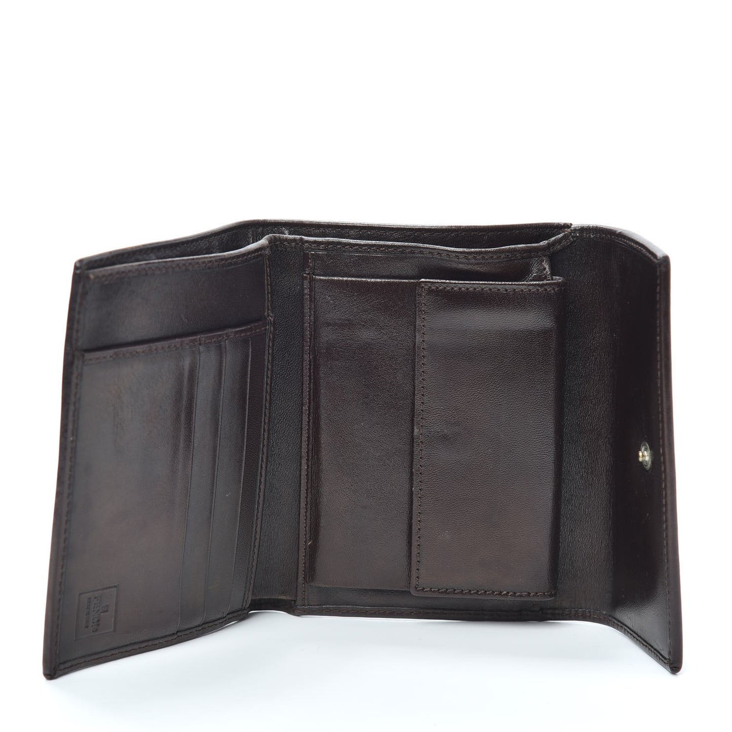 Zucca Compact Wallet Tobacco