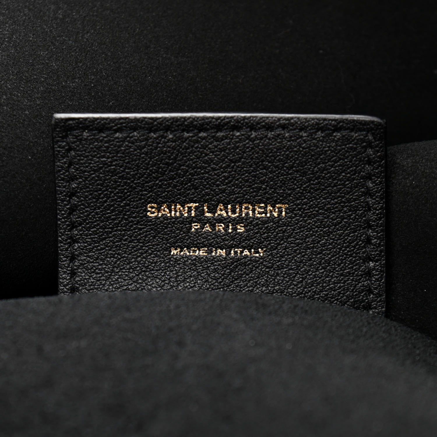 Saint Laurent Calfskin Medium Shopping Tote Black 6 of 15