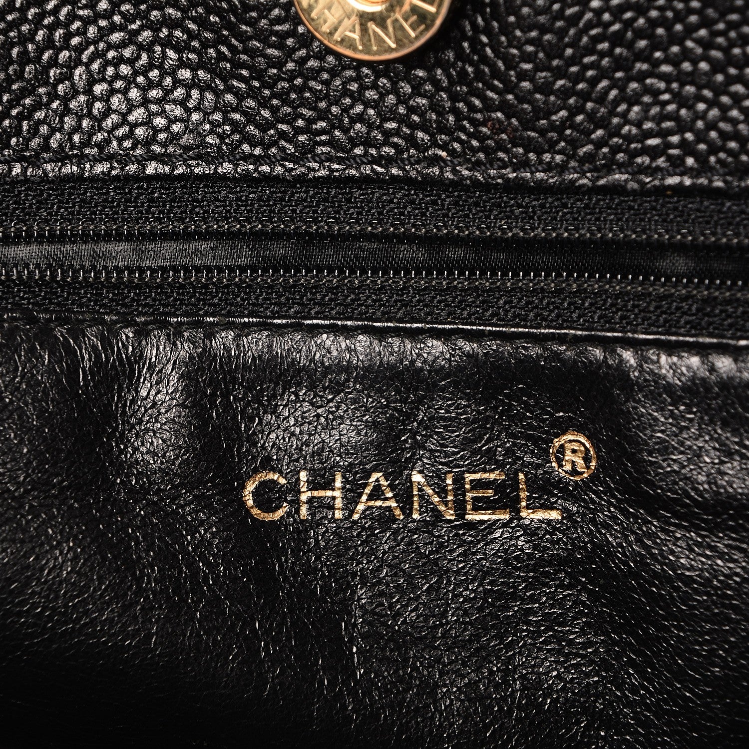 Chanel Caviar Quilted Flap Shoulder Bag Black 12 of 12