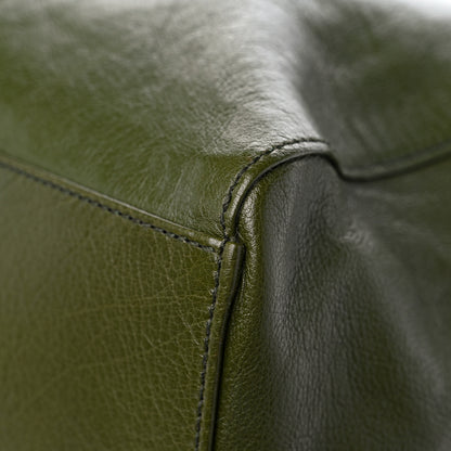 Gucci Calfskin Tonal GG Medium Tote Bag Forrest Green 9 of 14