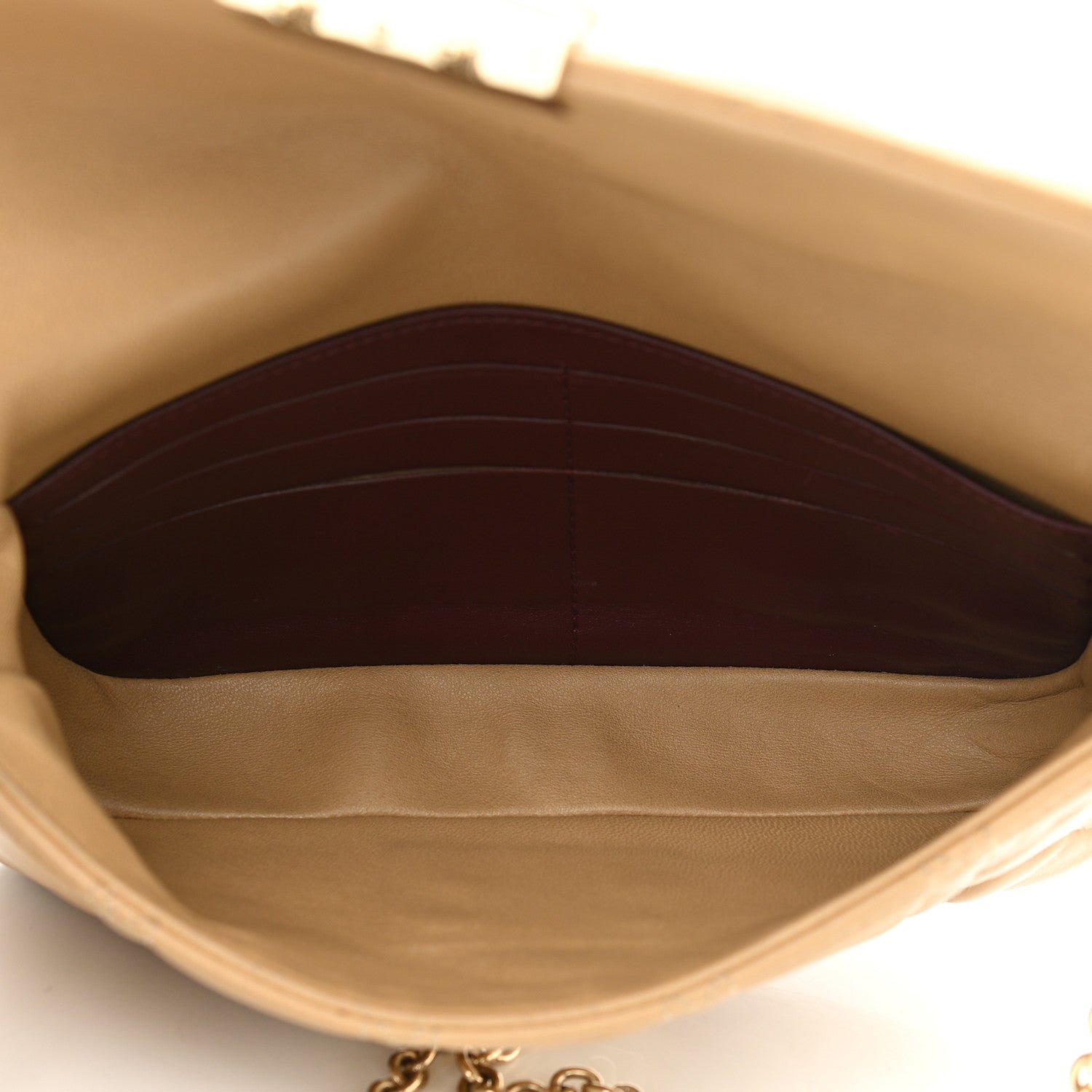 Christian Dior Lambskin Cannage Miss Dior Promenade Pouch Beige 5 of 12