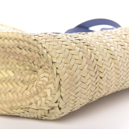 Loewe Raffia Basket Tote Bag Cream Multi 8 of 11