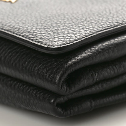 Prada Vitello Daino Crossbody Flap Black 10 of 10