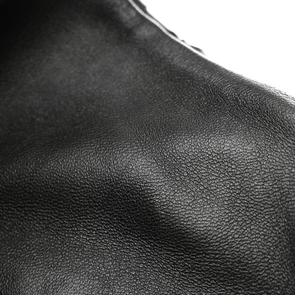 Nappa Intrecciato Medium Campana Shoulder Bag Black