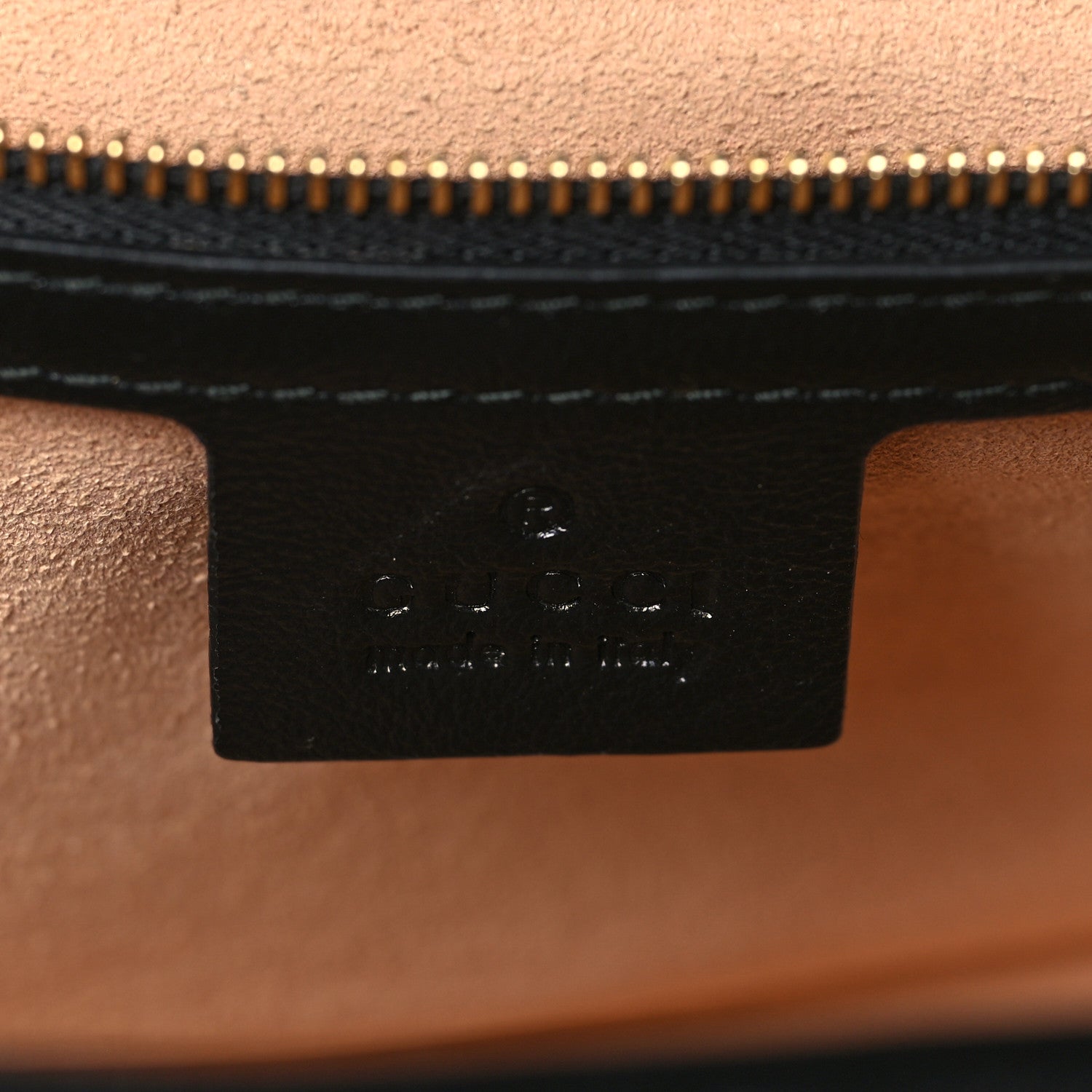 Gucci Monogram Matelasse Diagonal Small GG Marmont Shoulder Bag Beige Black 6 of 9