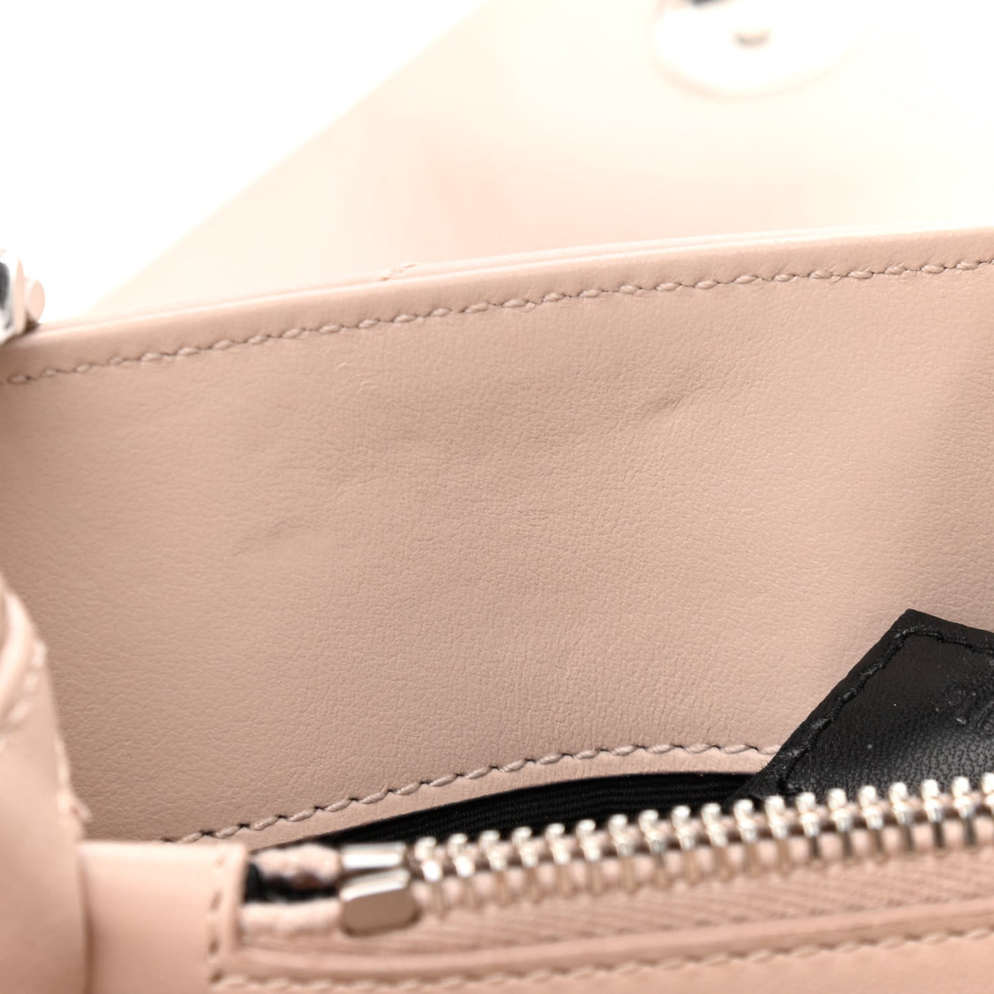 Calfskin Y Quilted Monogram Medium Loulou Chain Satchel Rose Antic