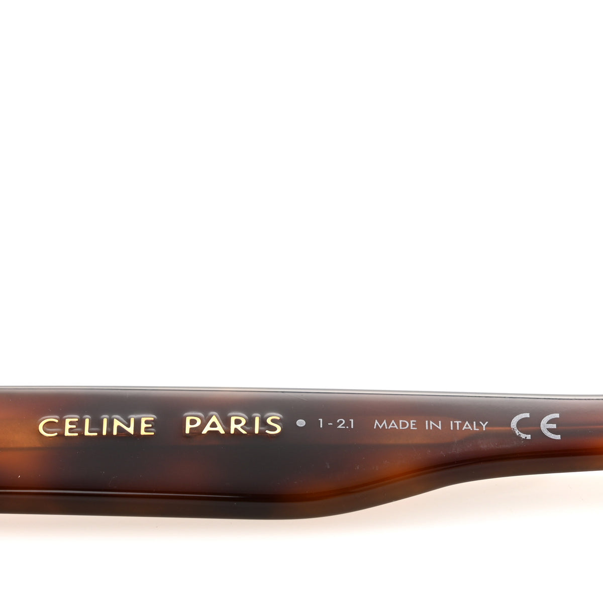 Celine Acetate Cat Eye Sunglasses CL40199I Tortoise 5 of 7