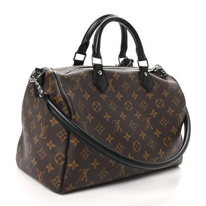 Louis Vuitton Monogram Speedy Soft 30 Dark 2 of 9