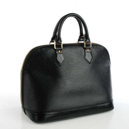 Louis Vuitton Epi Alma PM Black 3 of 7