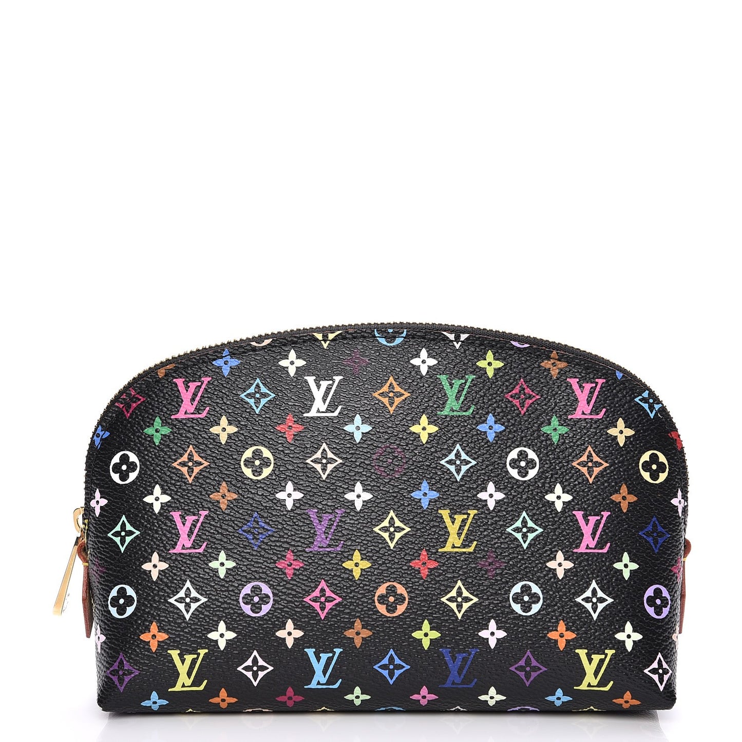 Monogram Multicolor Cosmetic Pouch Black Grenade