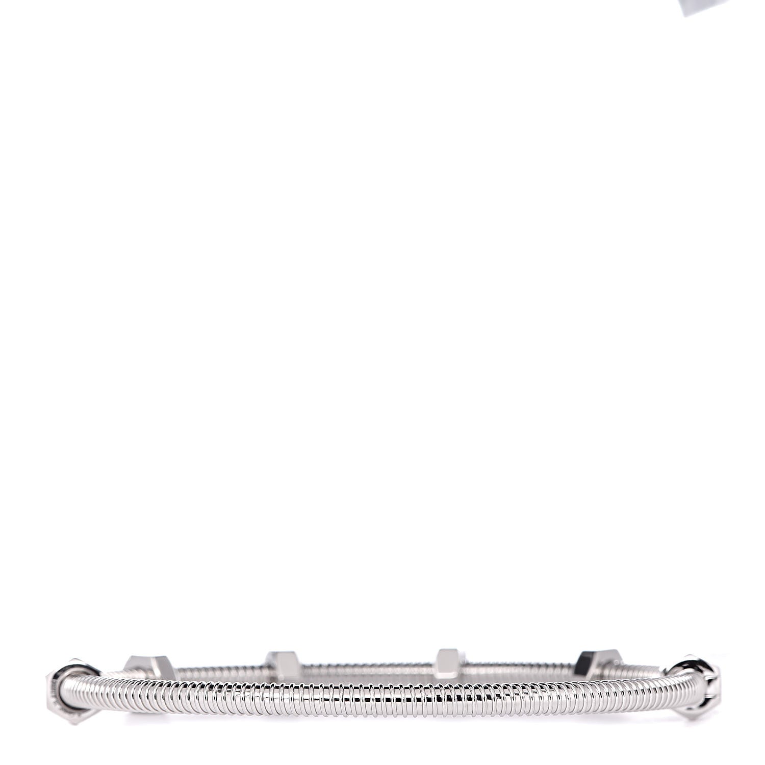 Cartier 18K White Gold Ecrou de Bracelet 18 3 of 4
