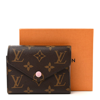 Louis Vuitton Monogram Victorine Wallet Rose Ballerine 10 of 10