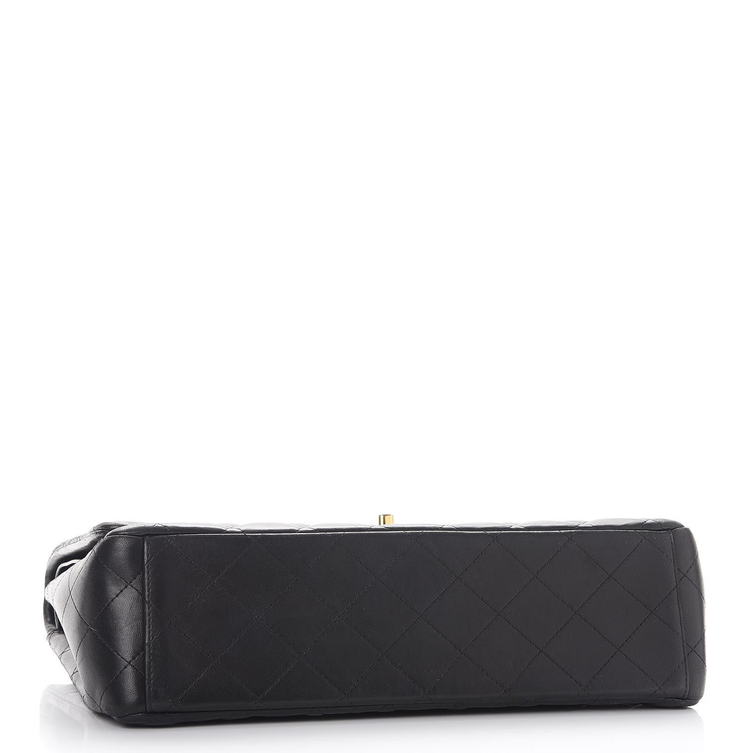 Chanel Lambskin Quilted Maxi Double Flap Black 5 of 10