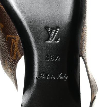 Louis Vuitton Patent Monogram Cherie Slingback Ballerina Flats 36.5 6 of 9