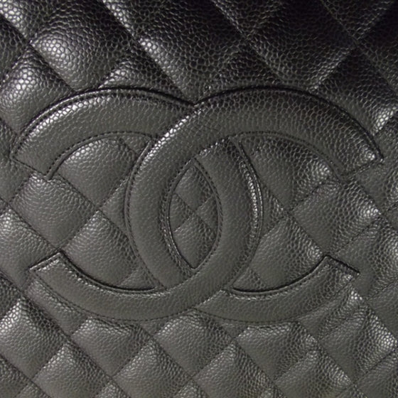 Chanel Caviar Grand Shopping Tote GST Black 10 of 10