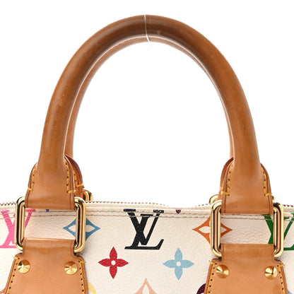Louis Vuitton Monogram Multicolor Alma White 10 of 11
