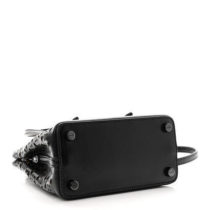 Alaia Calfskin Vienne Wave Mina 16 Bag  Black 4 of 9