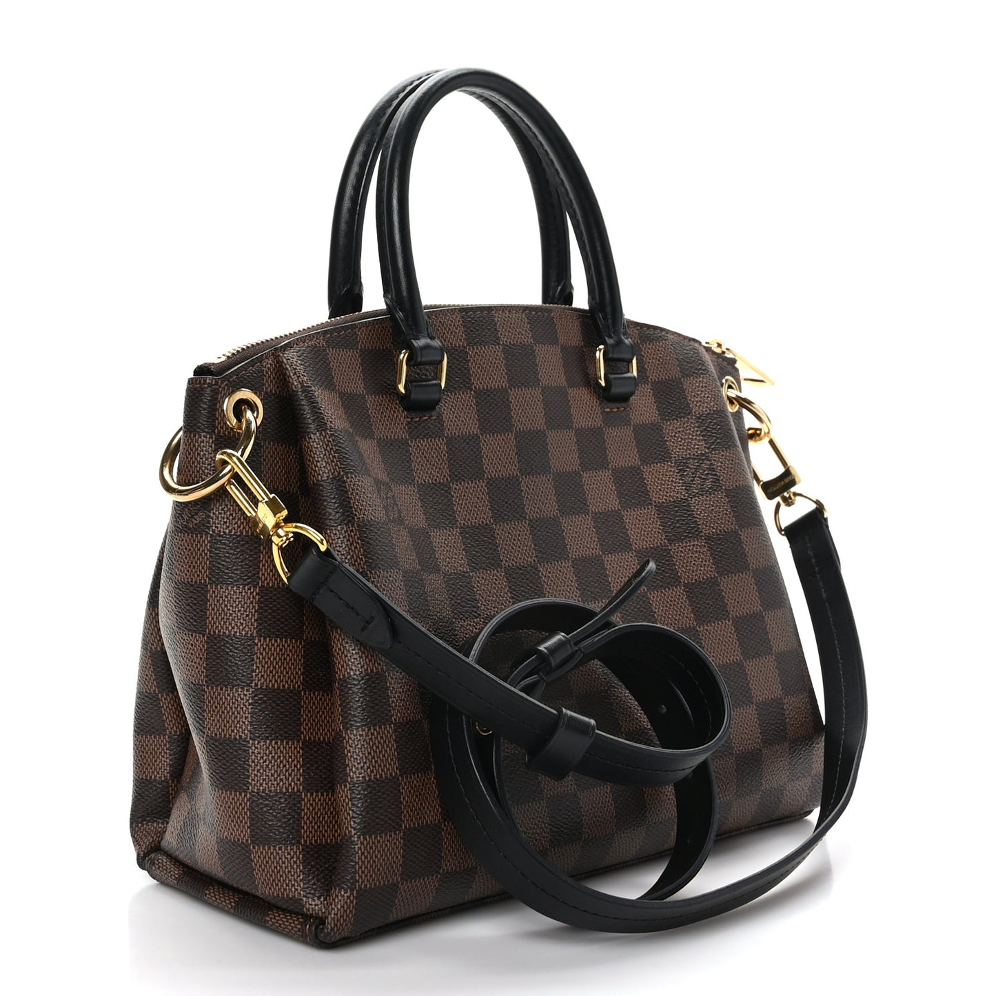 Damier Ebene Odeon Tote PM Black