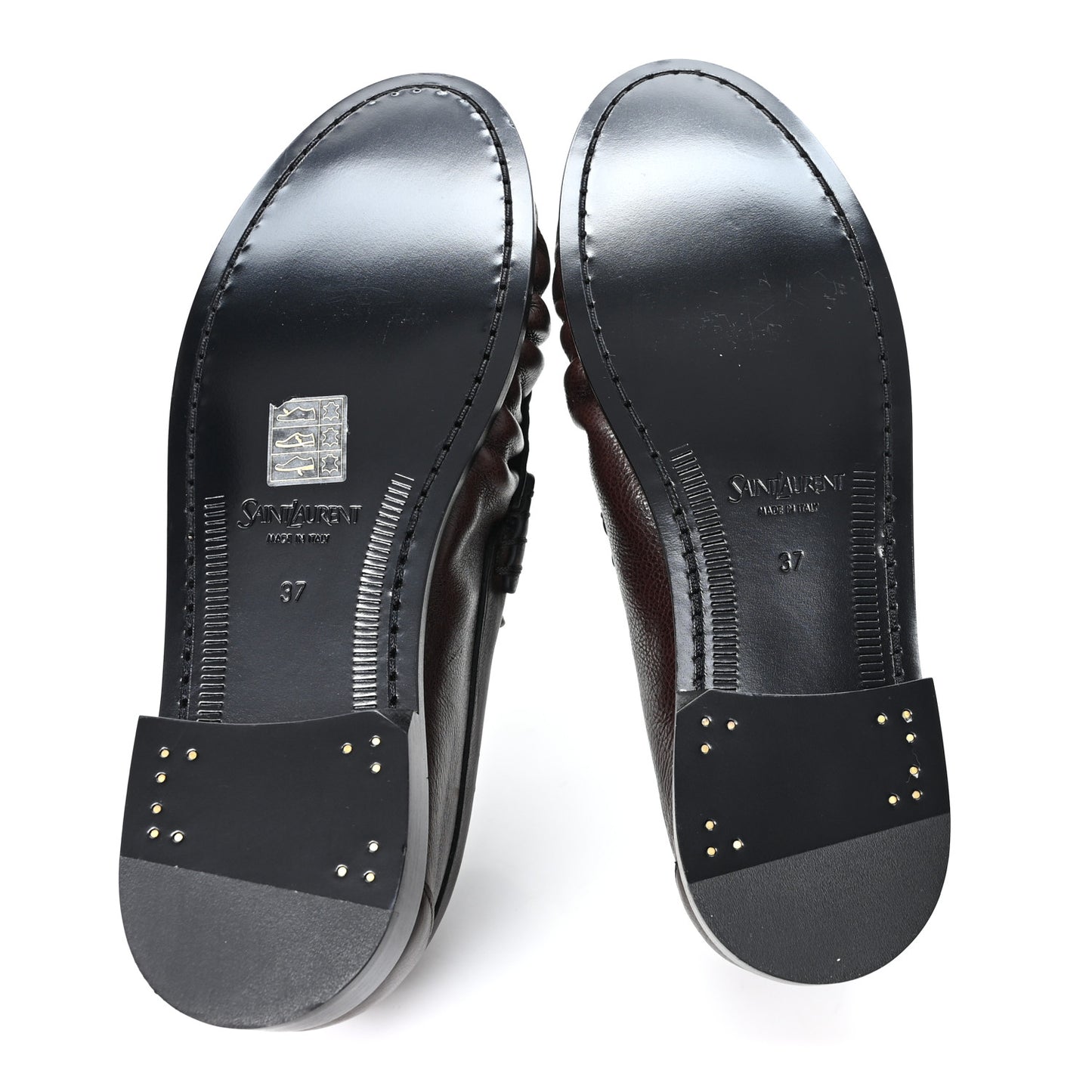 Radiance Calfskin Le Loafer 15 Moccasin 37 Paris Brown